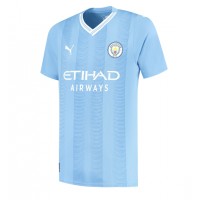 Koszulka piłkarska Manchester City Jeremy Doku #11 Strój Domowy 2024-25 tanio Krótki Rękaw